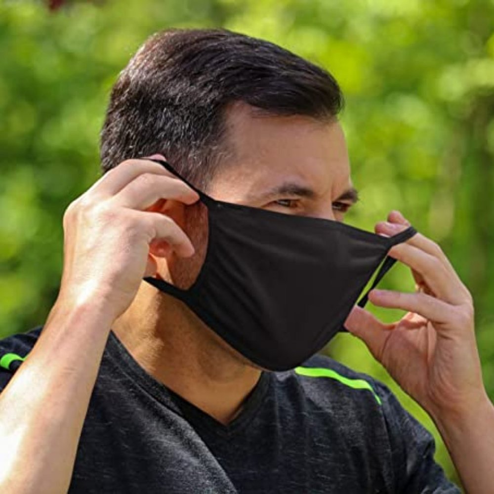 Cotton Face Masks Set Of 5 - Picture 6 of 6